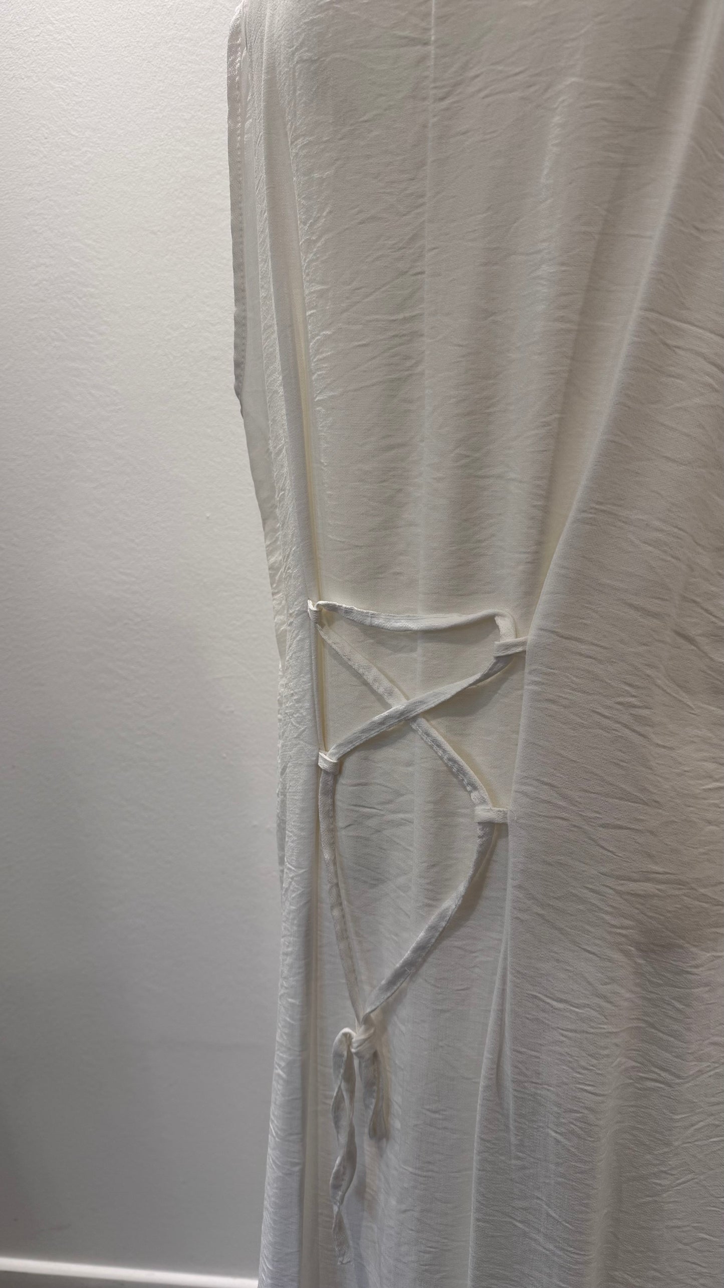 robe longue sans manches