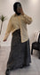 Chemise mi longue en coton