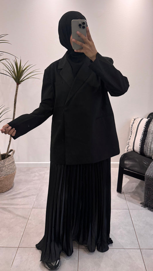 Blazer noir oversize
