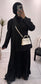 Blazer noir oversize