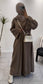 Robe longue en lin